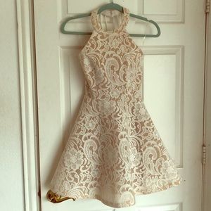 Cocktail dress Lace fully lined size S